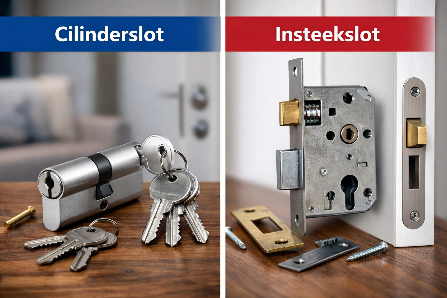 cilinderslot en insteekslot