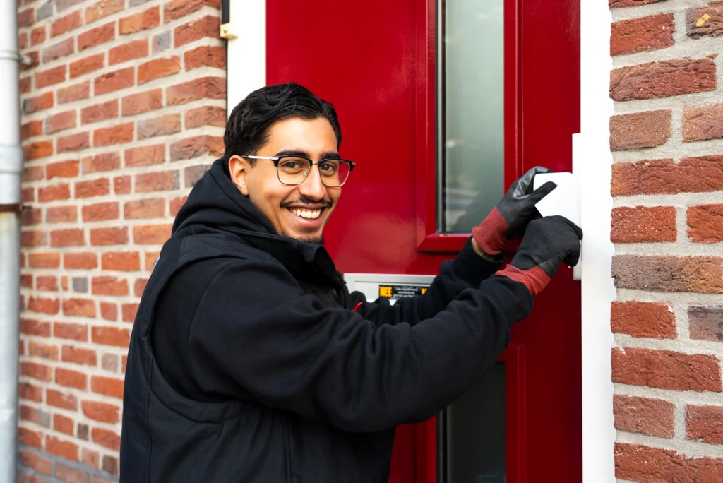 Tevreden slotenmaker Roermond na schadevrije deuropening